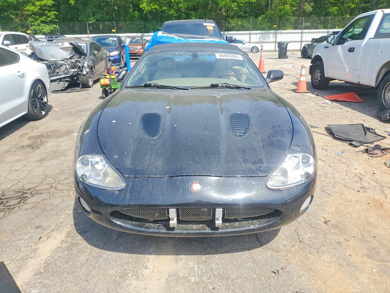 2002 Jaguar Xkr Black vin: SAJDA42B02PA25774