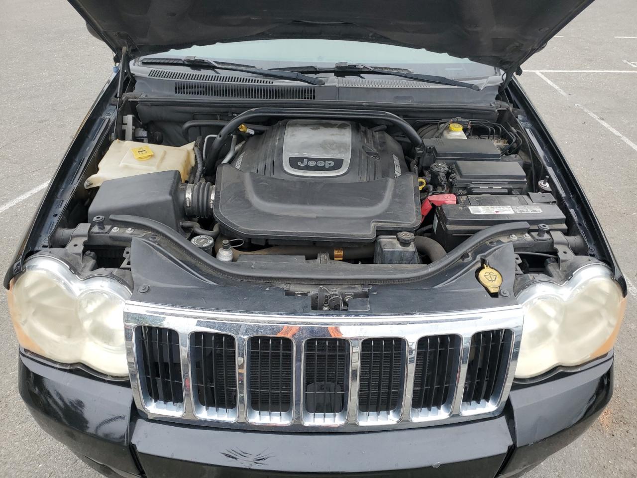 2008 Jeep Grand Cherokee Limited Black vin: 1J8HS58228C152557