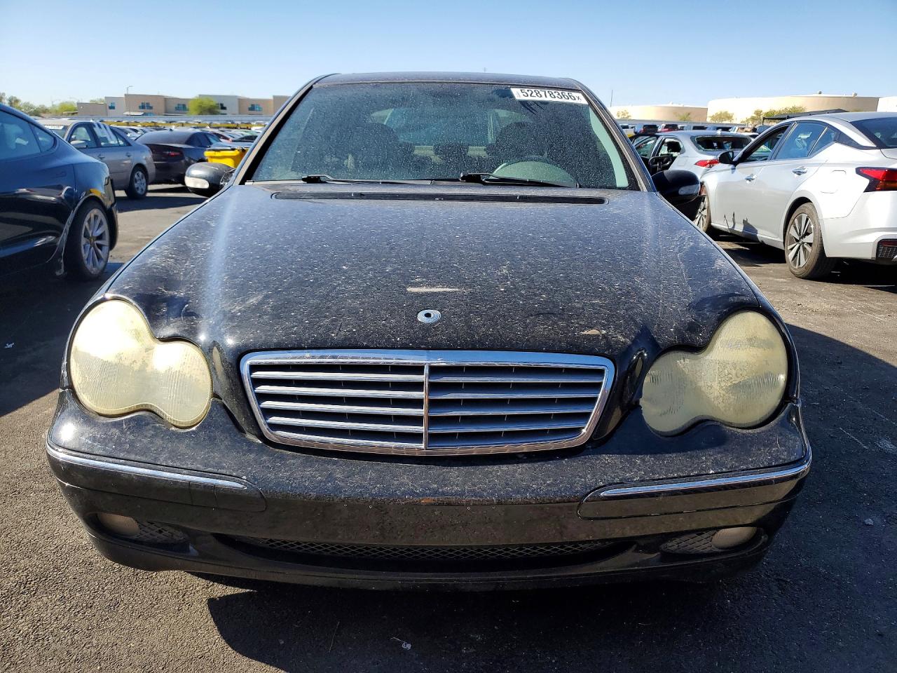 2002 Mercedes-benz C 240 Black vin: WDBRF61J42F135982