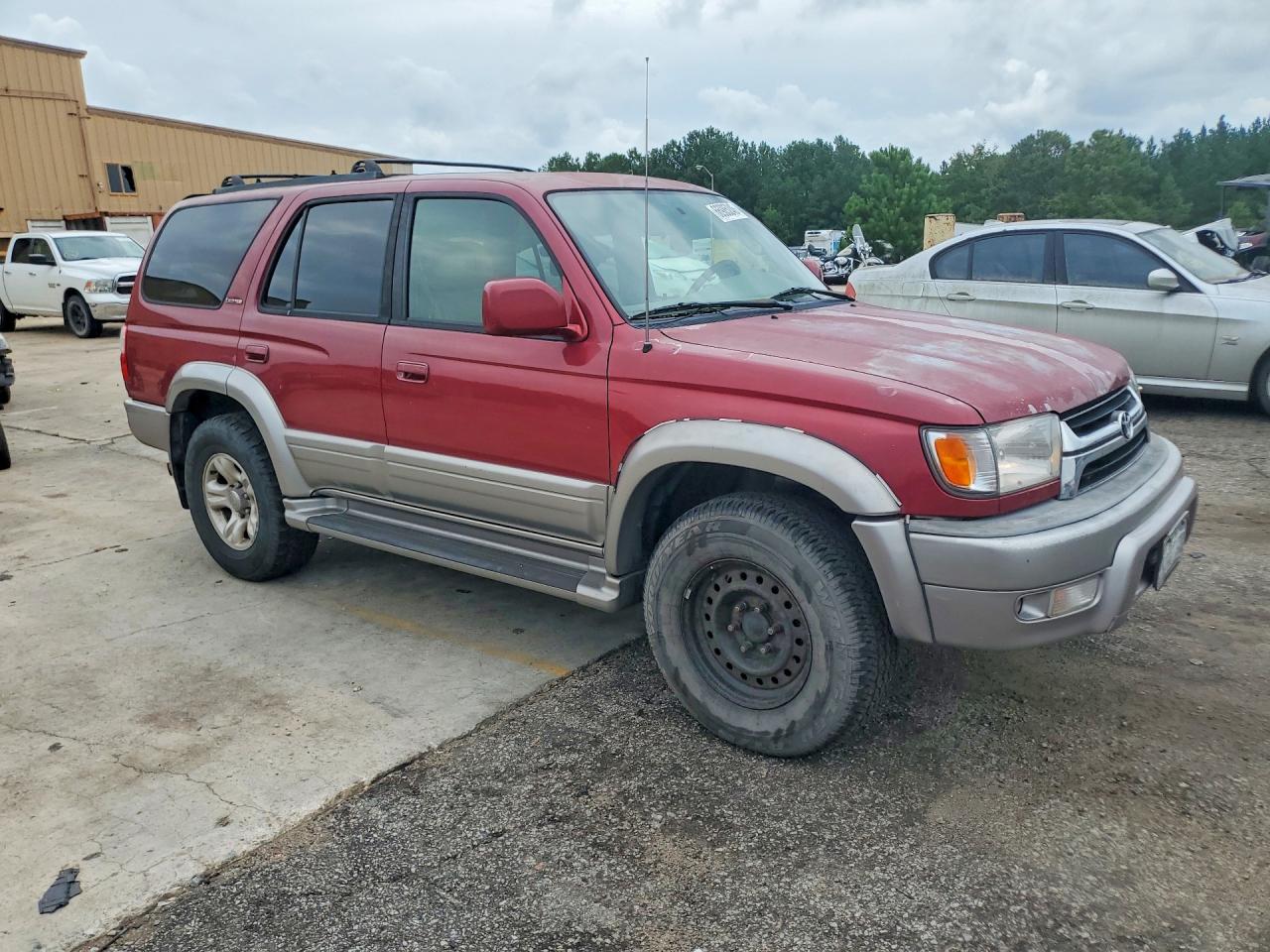 2001 Toyota 4runner Limited Red vin: JT3HN87R210358228