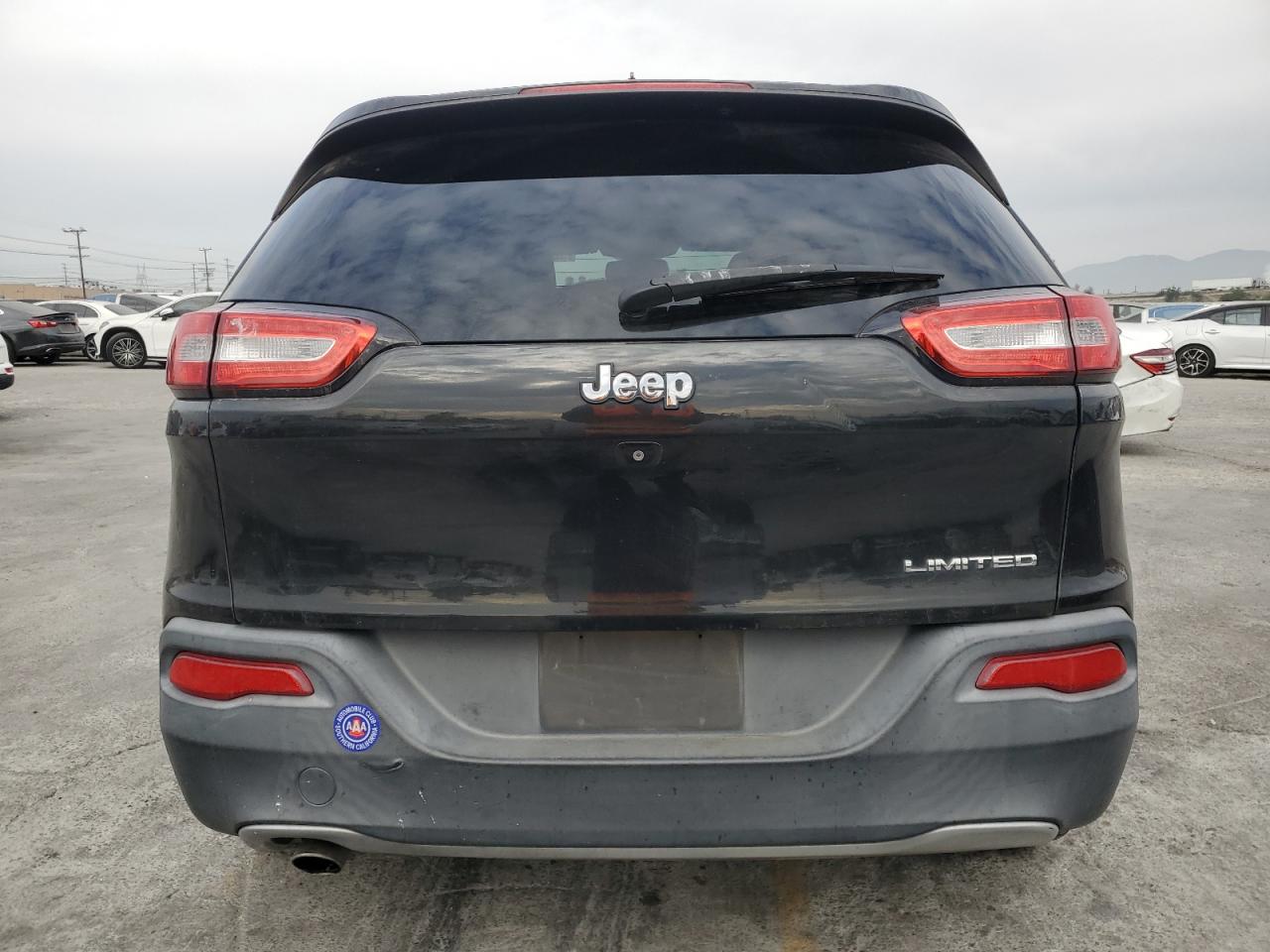 2014 Jeep Cherokee Limited Black vin: 1C4PJLDB2EW200004