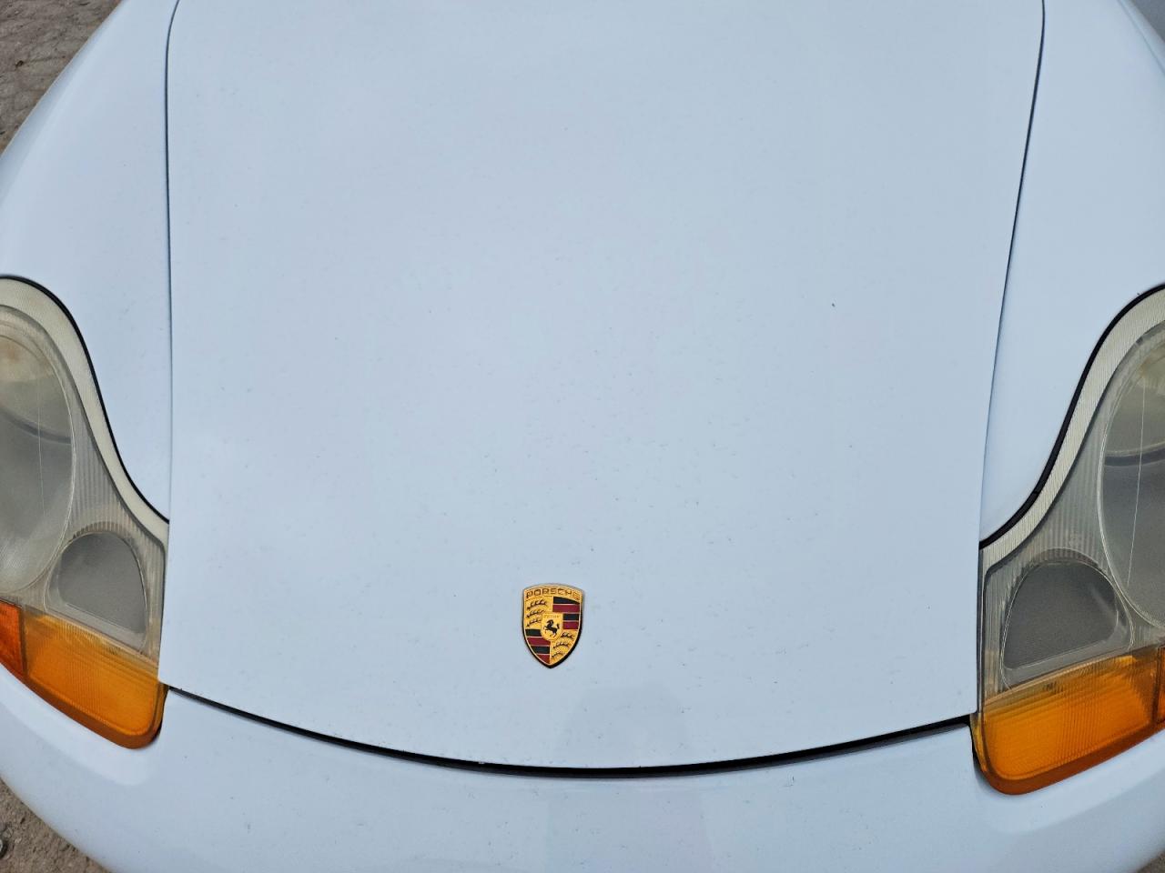1999 Porsche Boxster White vin: WP0CA2988XU625277