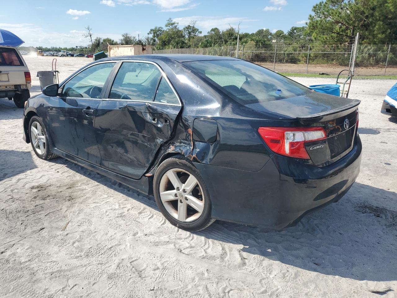 2014 Toyota Camry L Black vin: 4T1BF1FK5EU345235