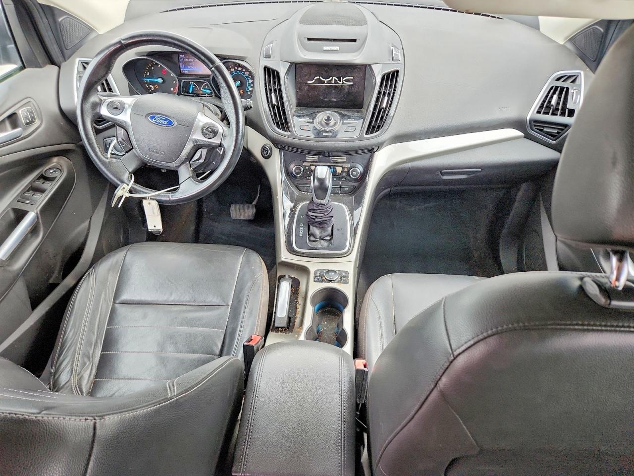 2013 Ford Escape Sel Gray vin: 1FMCU0HX1DUA04555