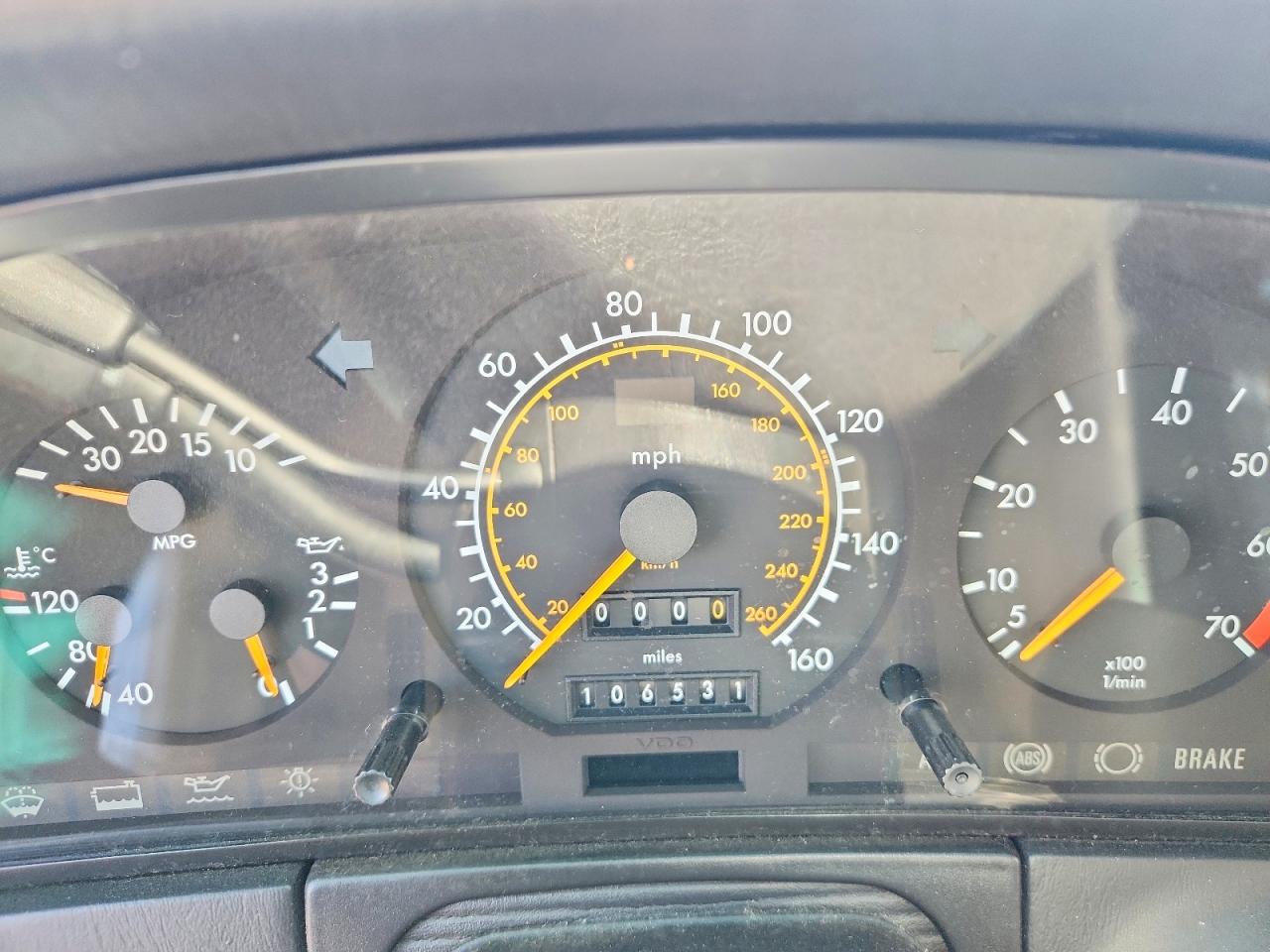 1994 Mercedes-benz S 500 Черный vin: WDBGA51E4RA167308