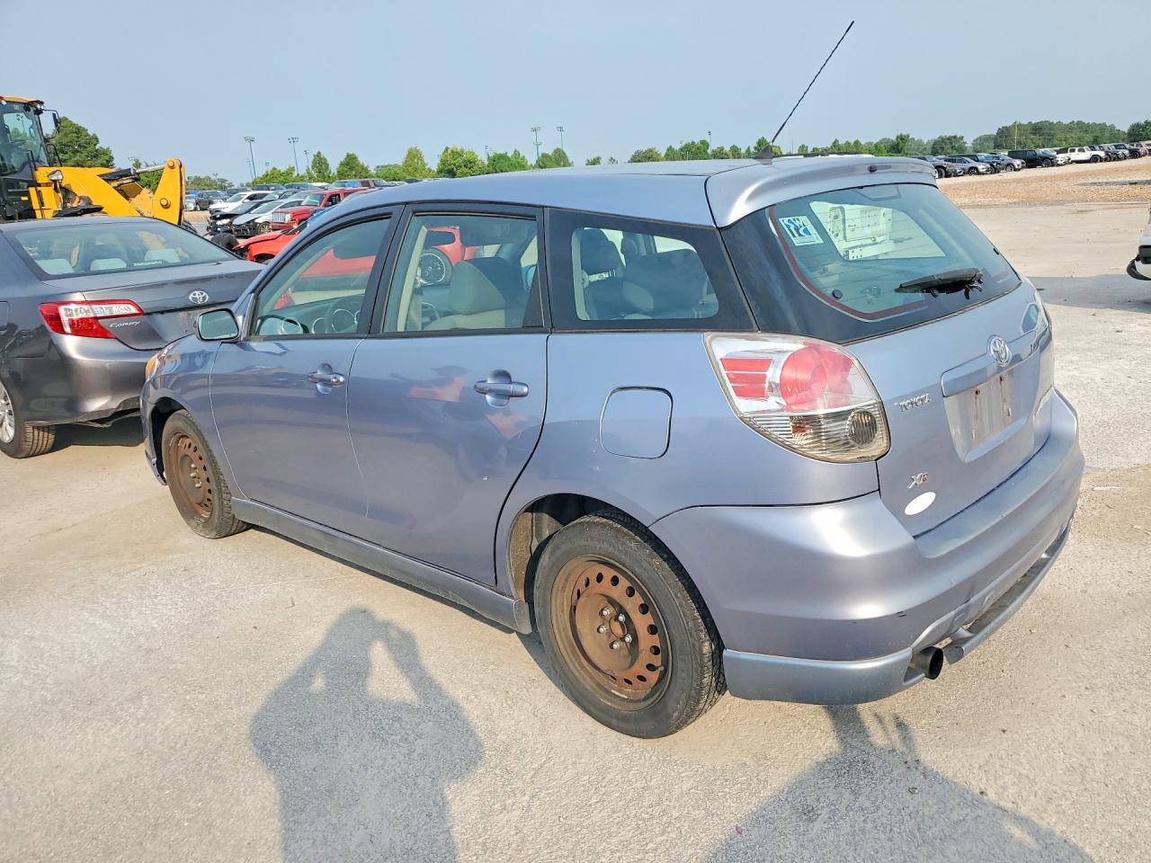 2007 Toyota Matrix Xr Blue vin: 2T1KR32EX7C643707