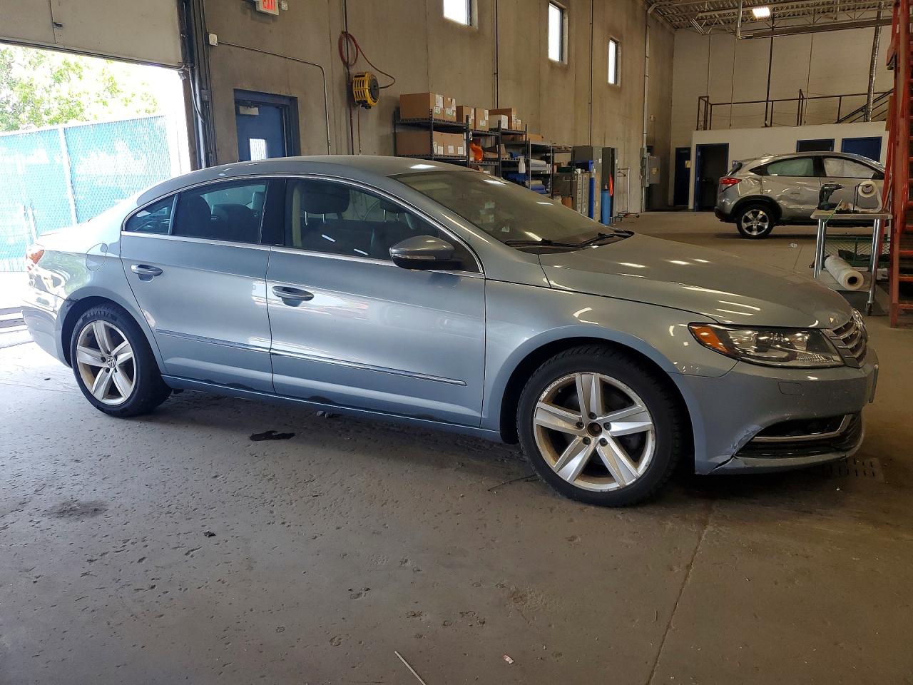 2013 Volkswagen Cc Sport Blue vin: WVWBN7ANXDE508742