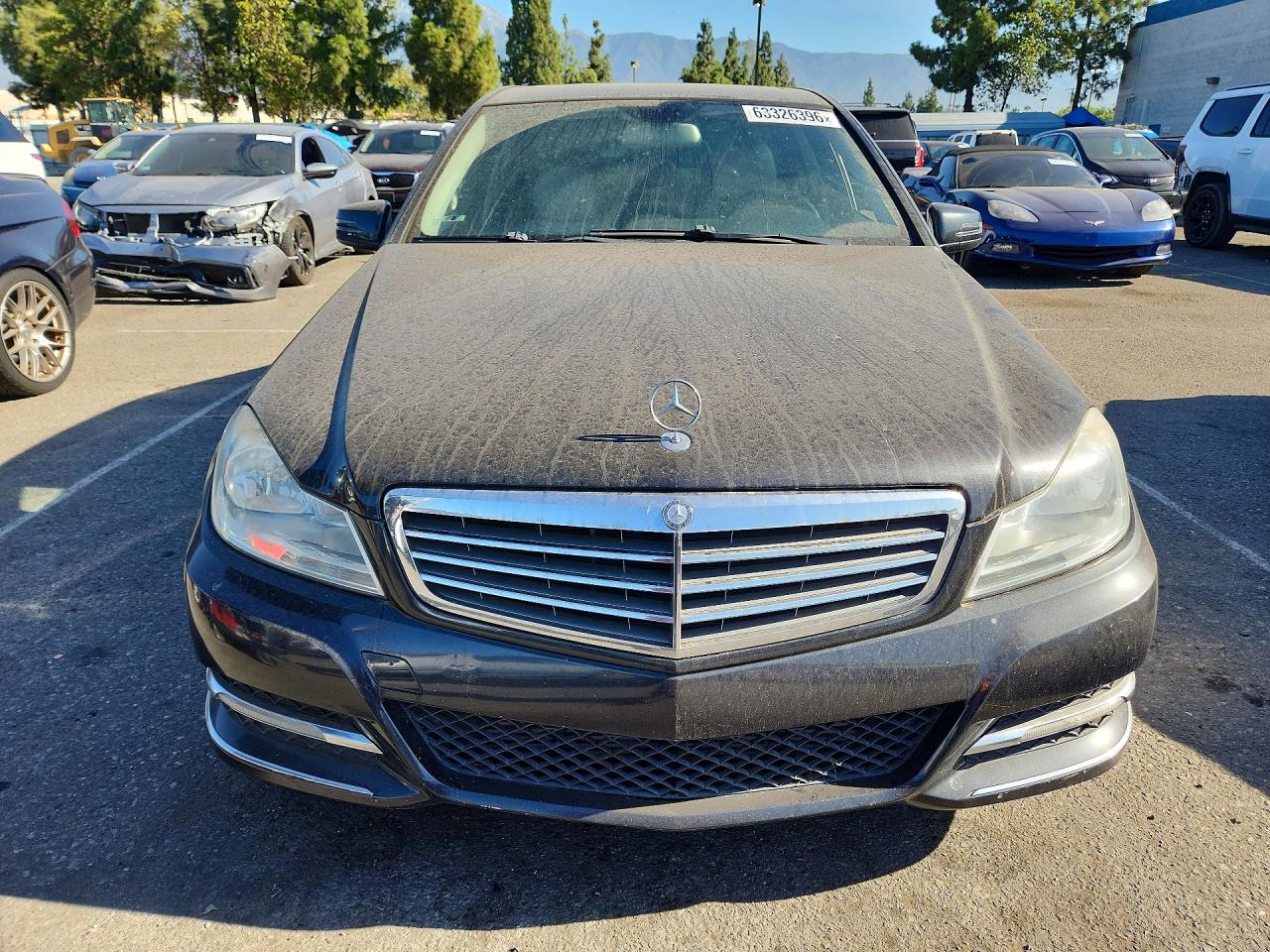 2012 Mercedes-benz C 250 Gray vin: WDDGF4HB0CR235773