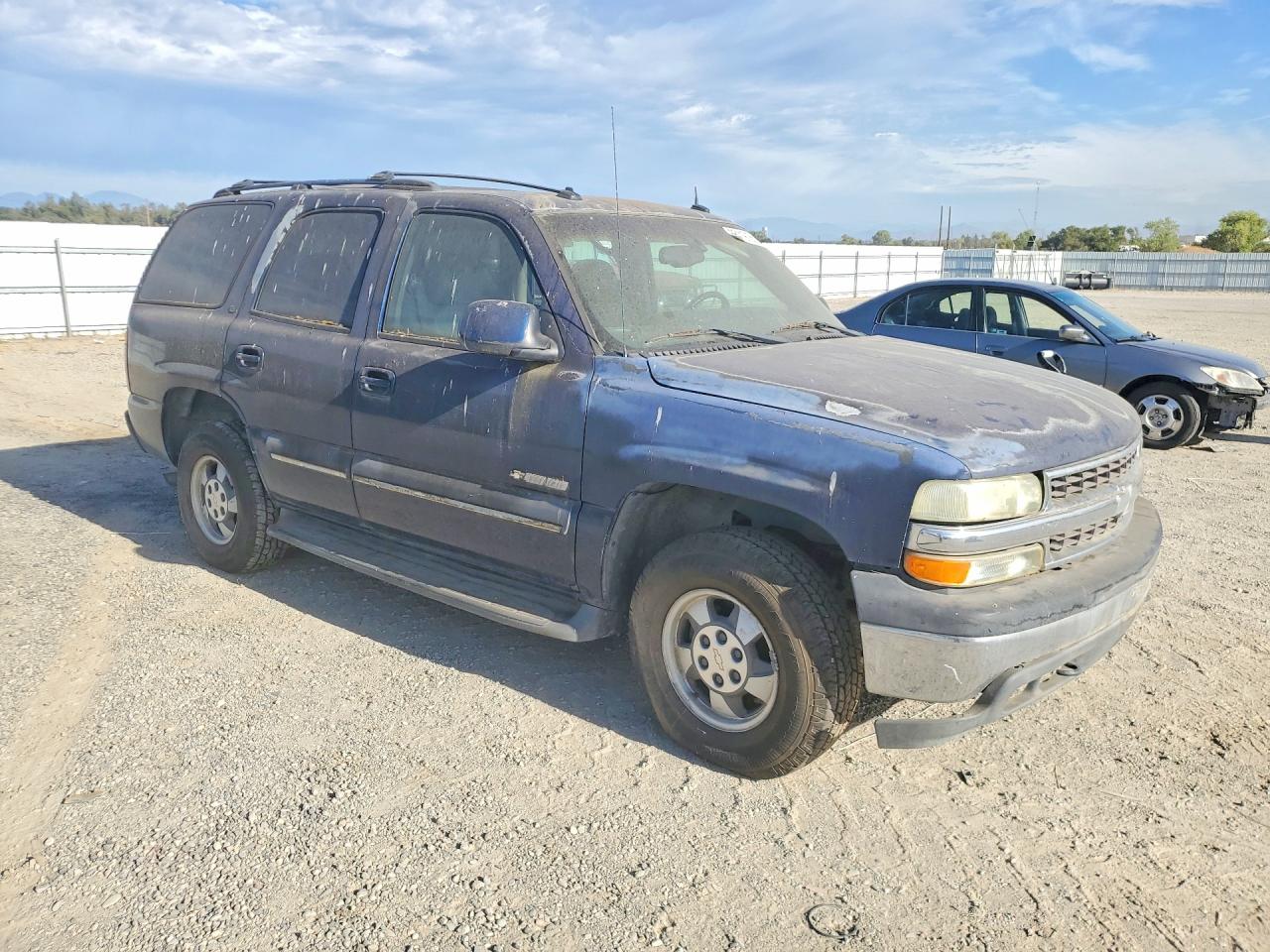 2003 Chevrolet Tahoe K1500 Blue vin: 1GNEK13ZX3R222830
