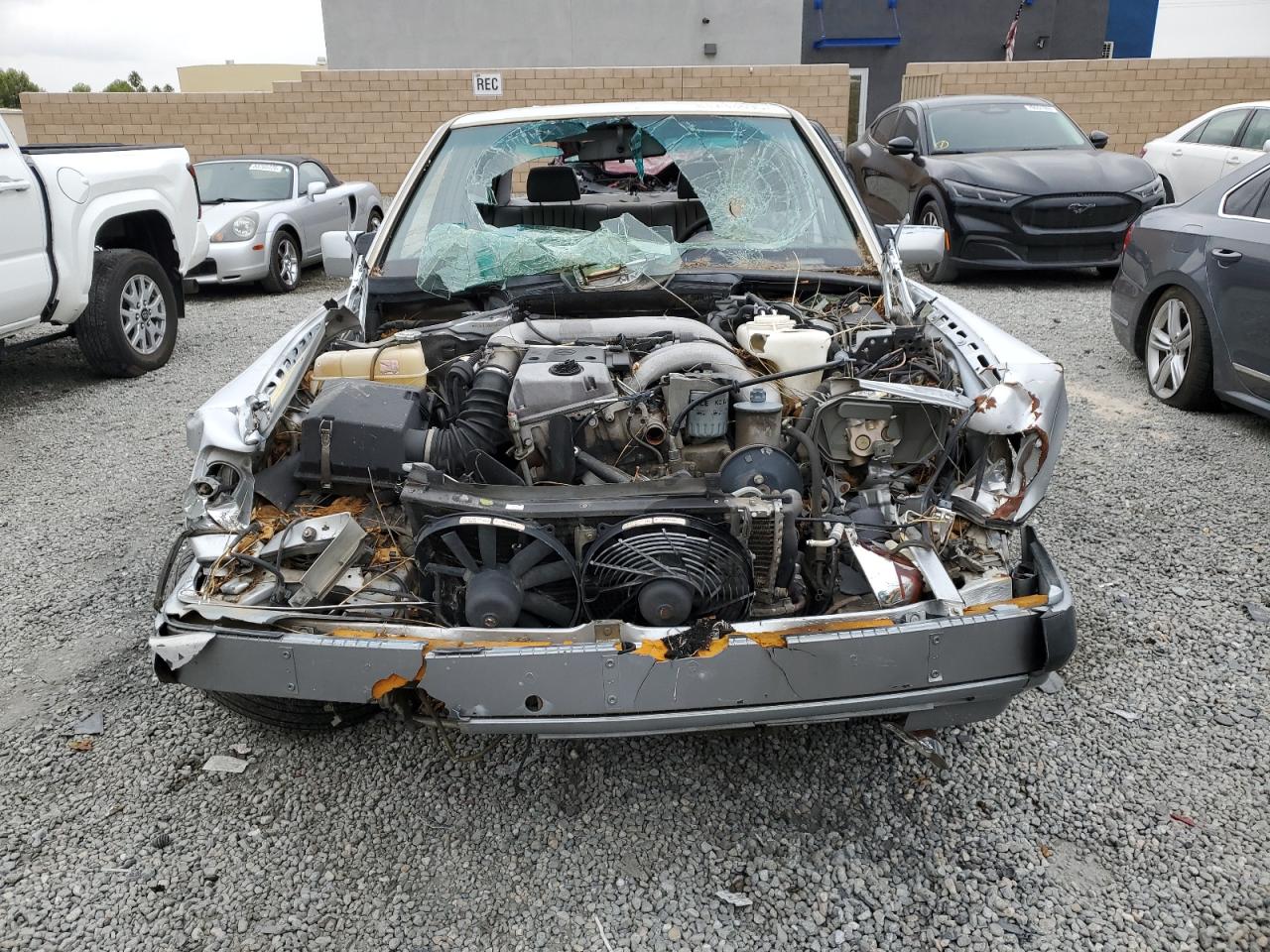 1995 Mercedes-benz E 300d Silver vin: WDBEB31E6SC070193