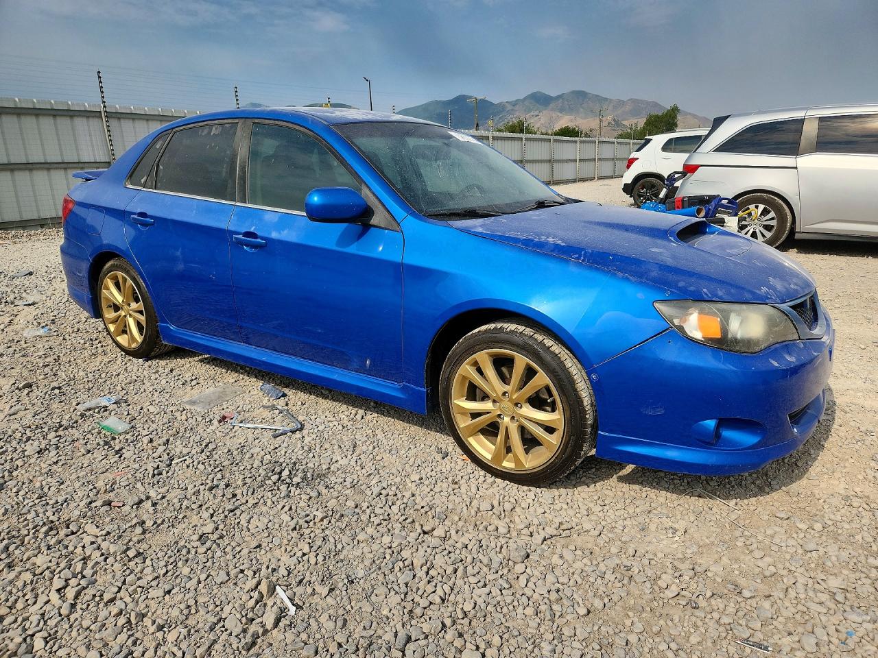 2009 Subaru Impreza Wrx Blue vin: JF1GE76699G507316