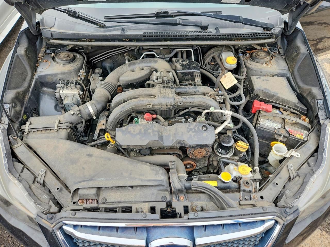 2015 Subaru Impreza Черный vin: JF1GJAA6XFH017084