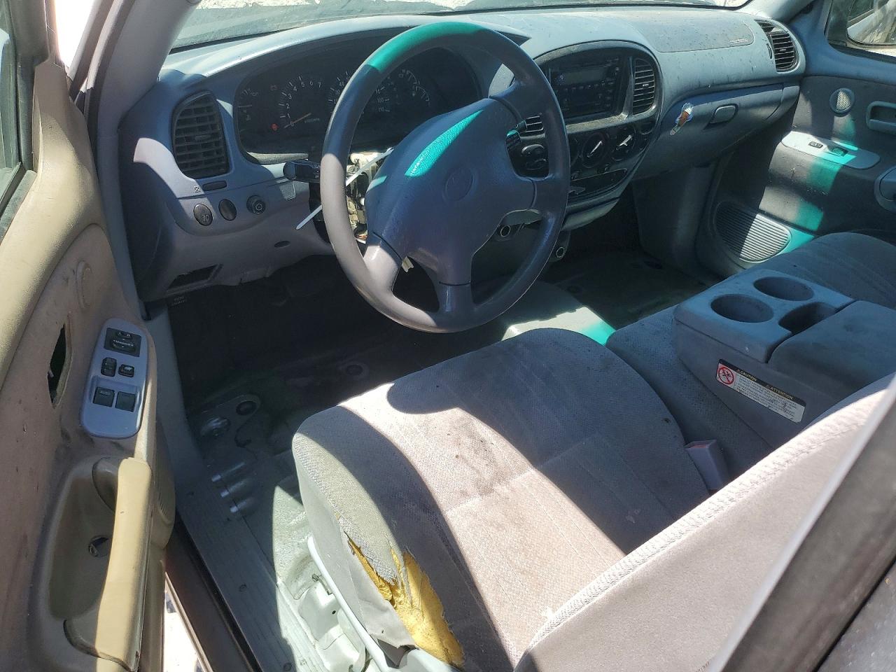 2001 Toyota Tundra Sr5 Silver vin: 5TBRT34151S187973