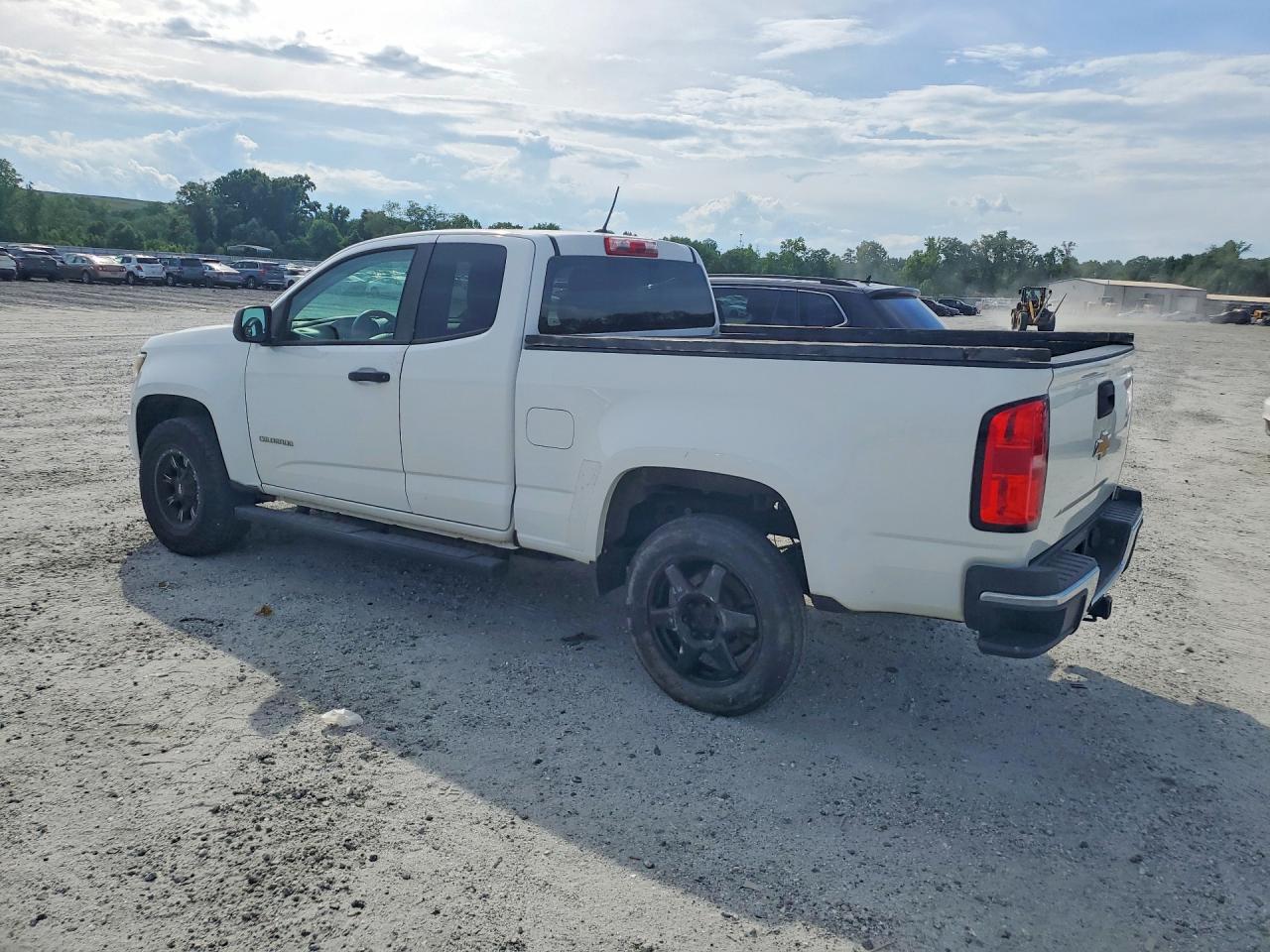 2015 Chevrolet Colorado White vin: 1GCHSAEA5F1201156