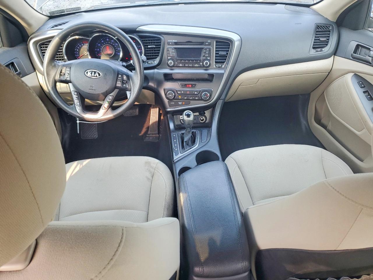 2012 Kia Optima Lx Серый vin: 5XXGM4A79CG066992