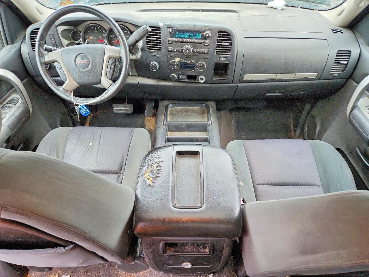 2007 Gmc New Sierra K1500 Black vin: 1GTEK19J07Z628521