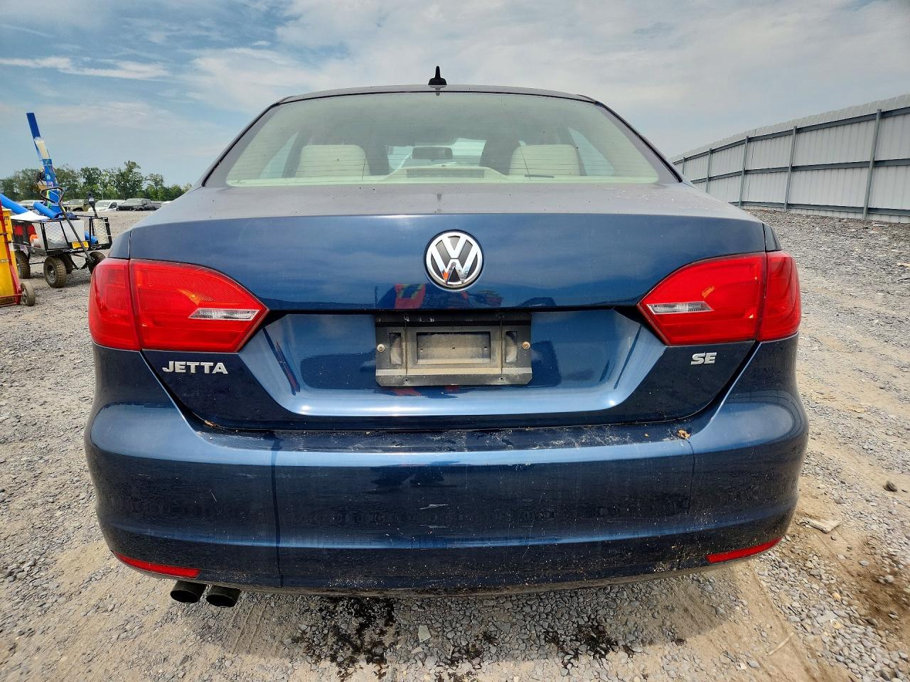 2014 Volkswagen Jetta Se Синий vin: 3VWD17AJ8EM444145