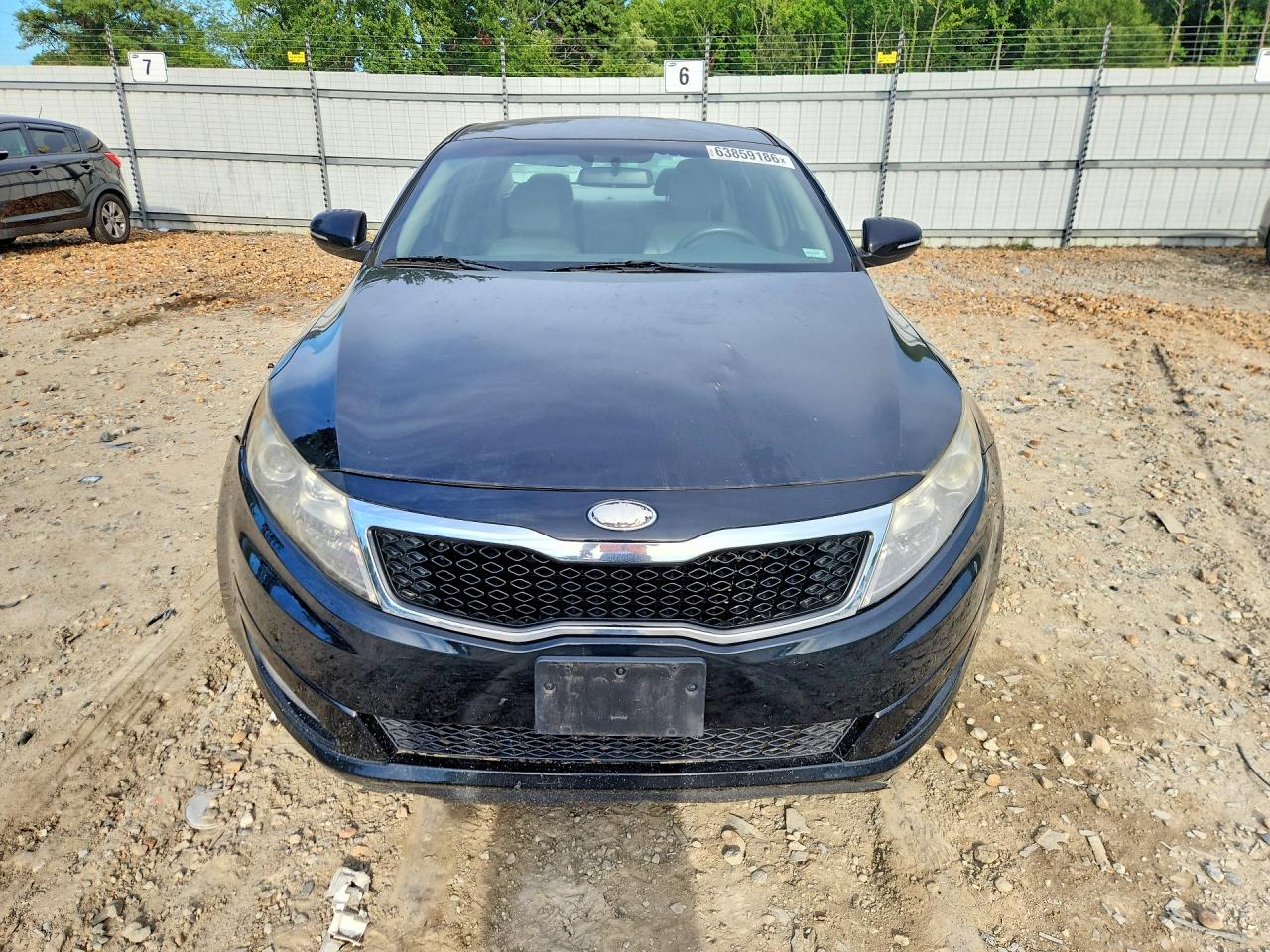 2013 Kia Optima Lx Черный vin: 5XXGM4A77DG123921