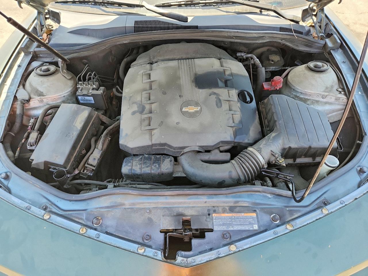 2011 Chevrolet Camaro Ls Green vin: 2G1FA1ED0B9124425