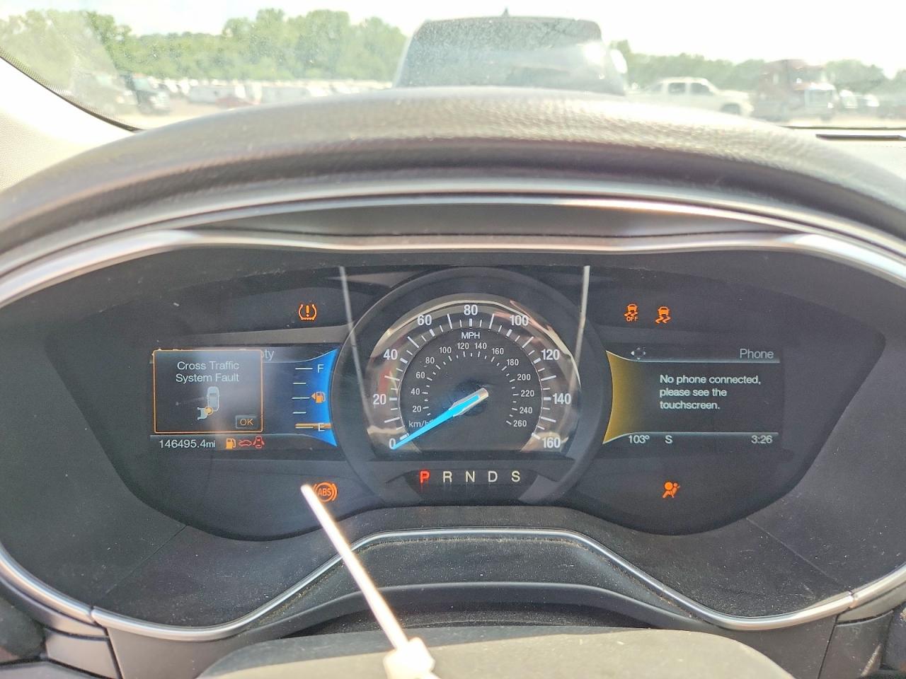 2015 Ford Fusion Titanium Gray vin: 3FA6P0K93FR274499