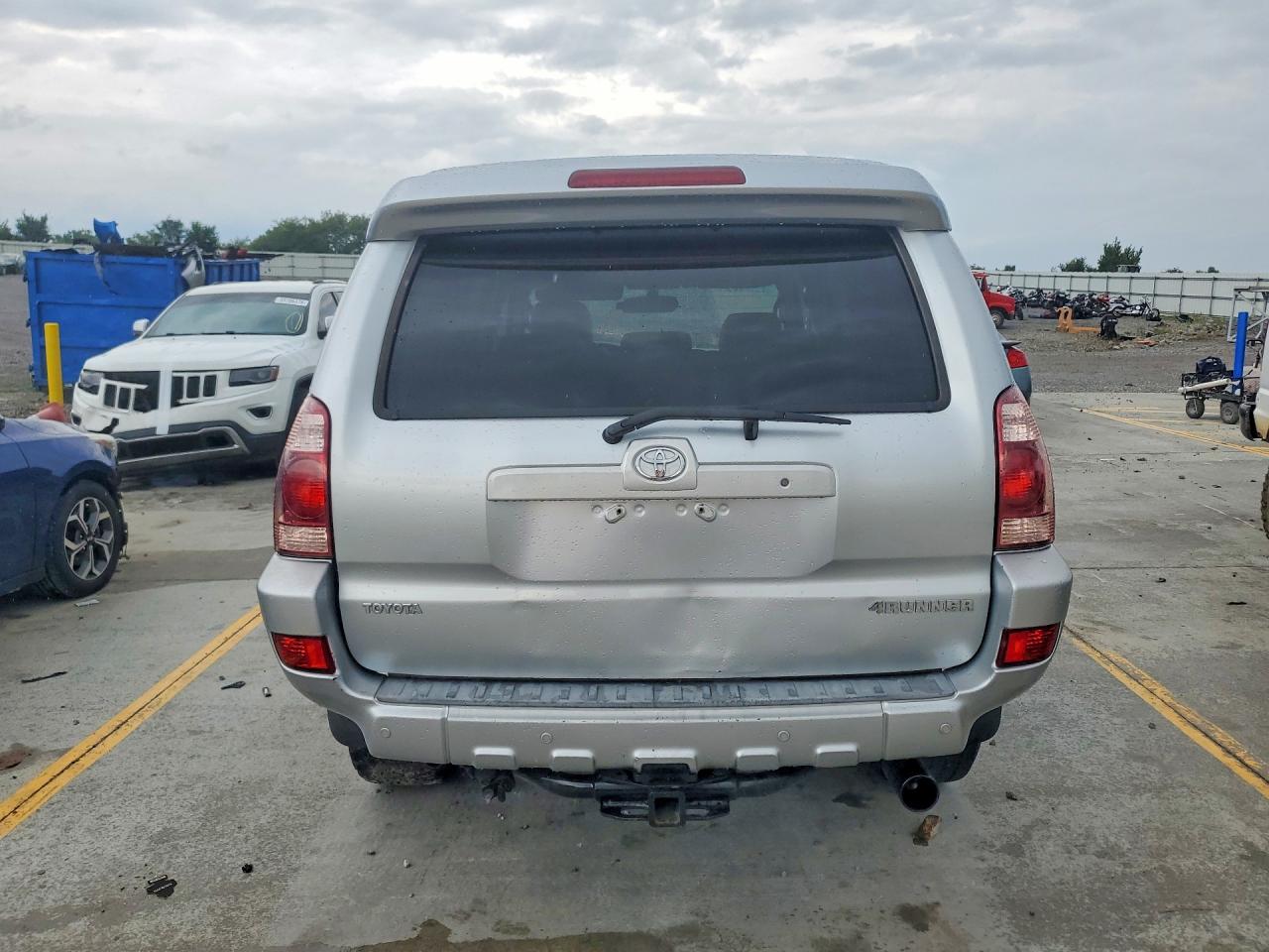 2005 Toyota 4runner Limited Серебряный vin: JTEZT17R750022959