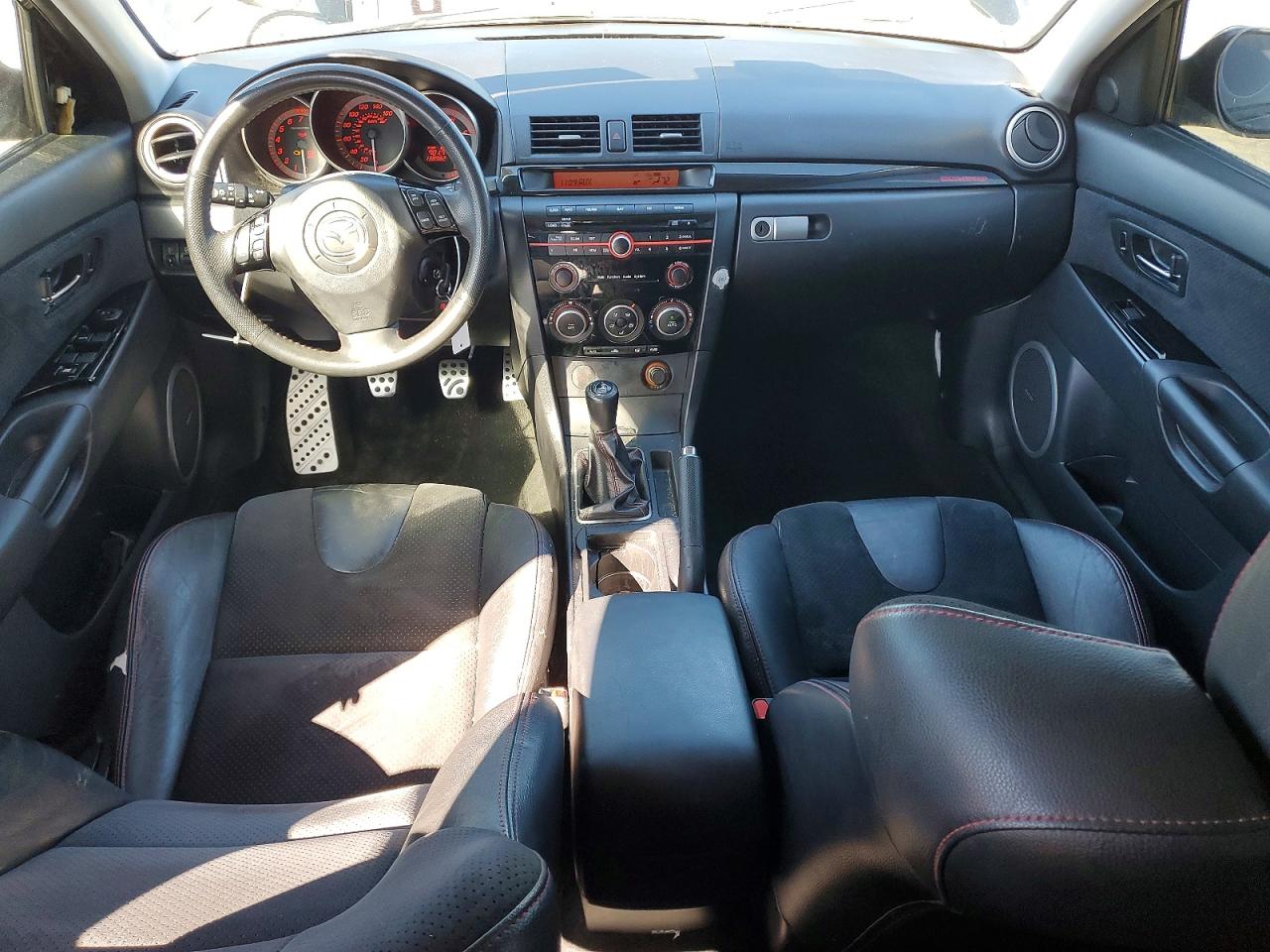 2008 Mazda Speed 3 Черный vin: JM1BK34L181160306