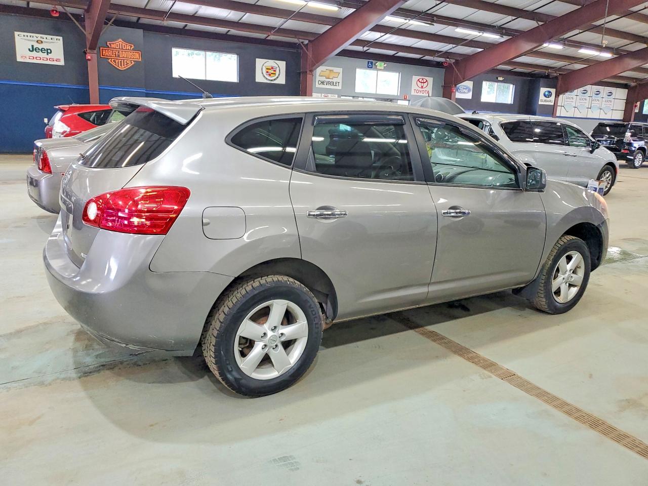 2010 Nissan Rogue S Gray vin: JN8AS5MV5AW142347