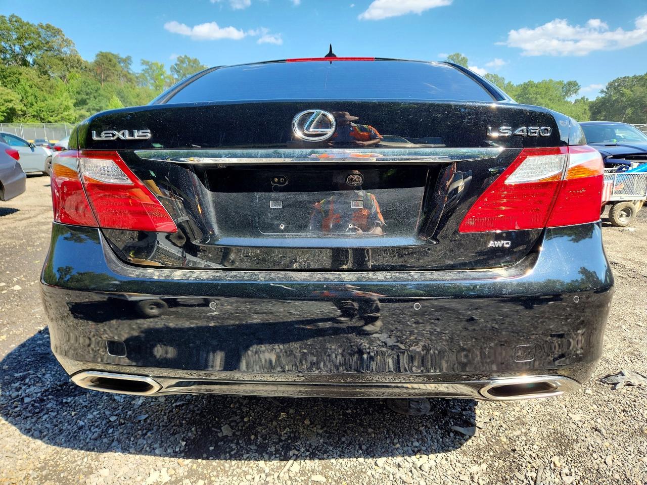 2010 Lexus Ls 460 Black vin: JTHCL5EF3A5005579
