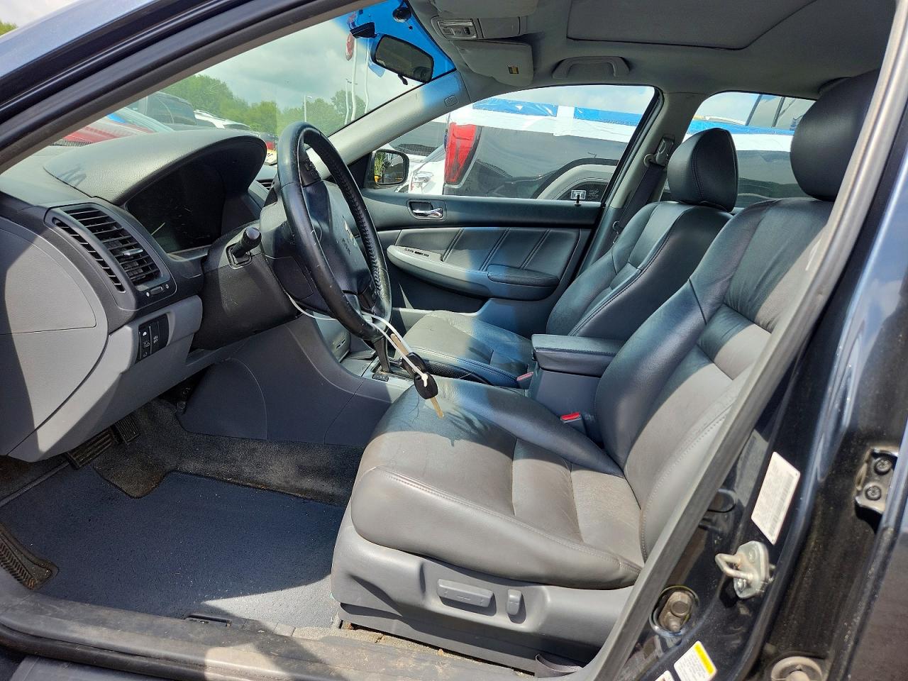 2007 Honda Accord Ex Gray vin: 1HGCM66567A071555