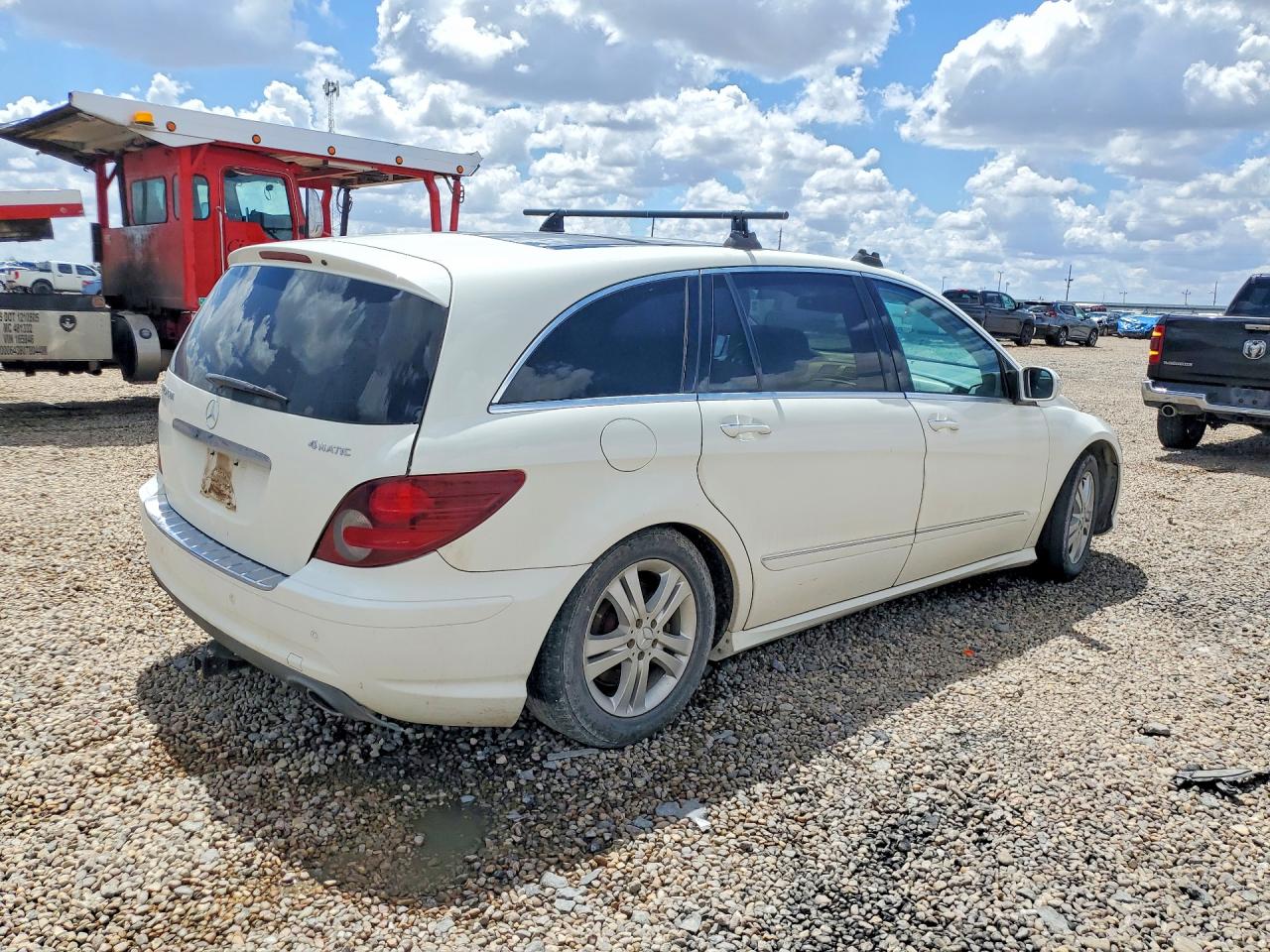2008 Mercedes-benz R 320 Cdi White vin: 4JGCB22E78A074819