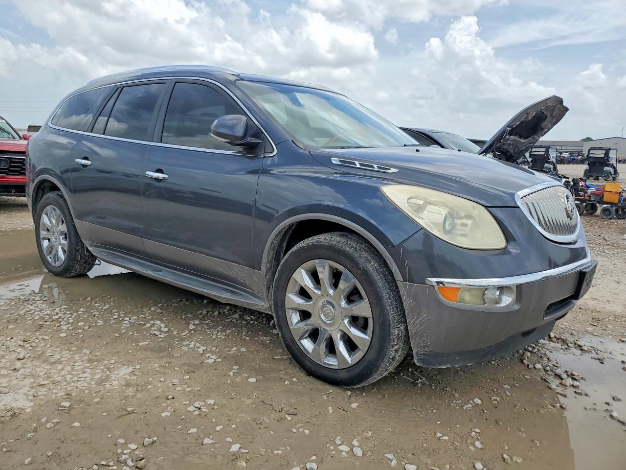 2011 Buick Enclave Cxl Gray vin: 5GAKRCED5BJ260128