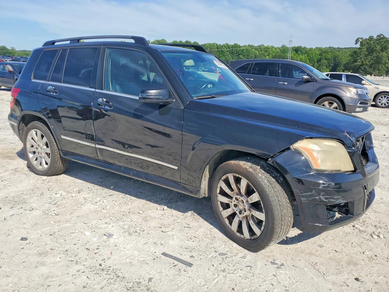 2011 Mercedes-benz Glk 350 Black vin: WDCGG5GB6BF579469