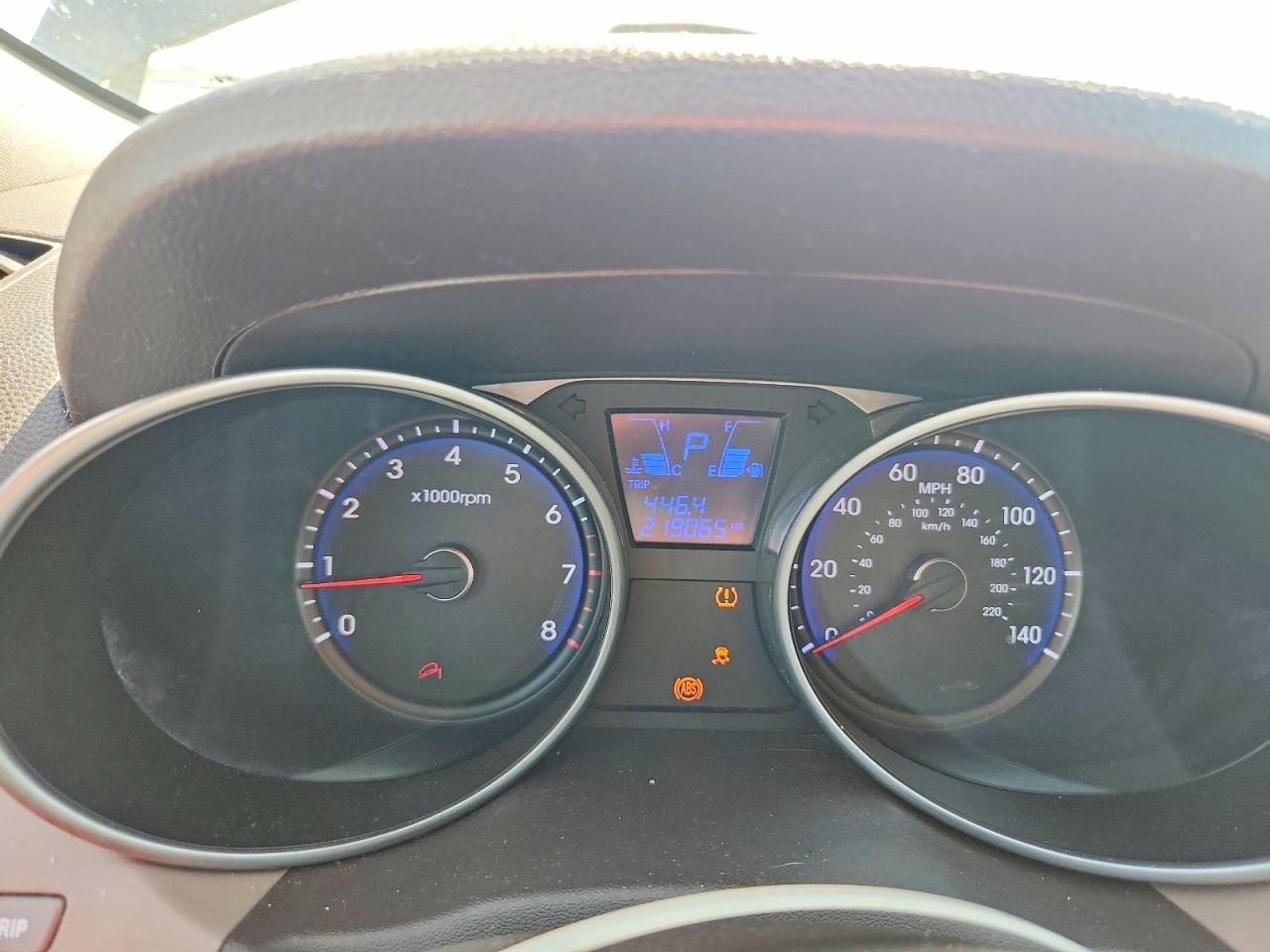 2012 Hyundai Tucson Gls Blue vin: KM8JU3AC5CU340031