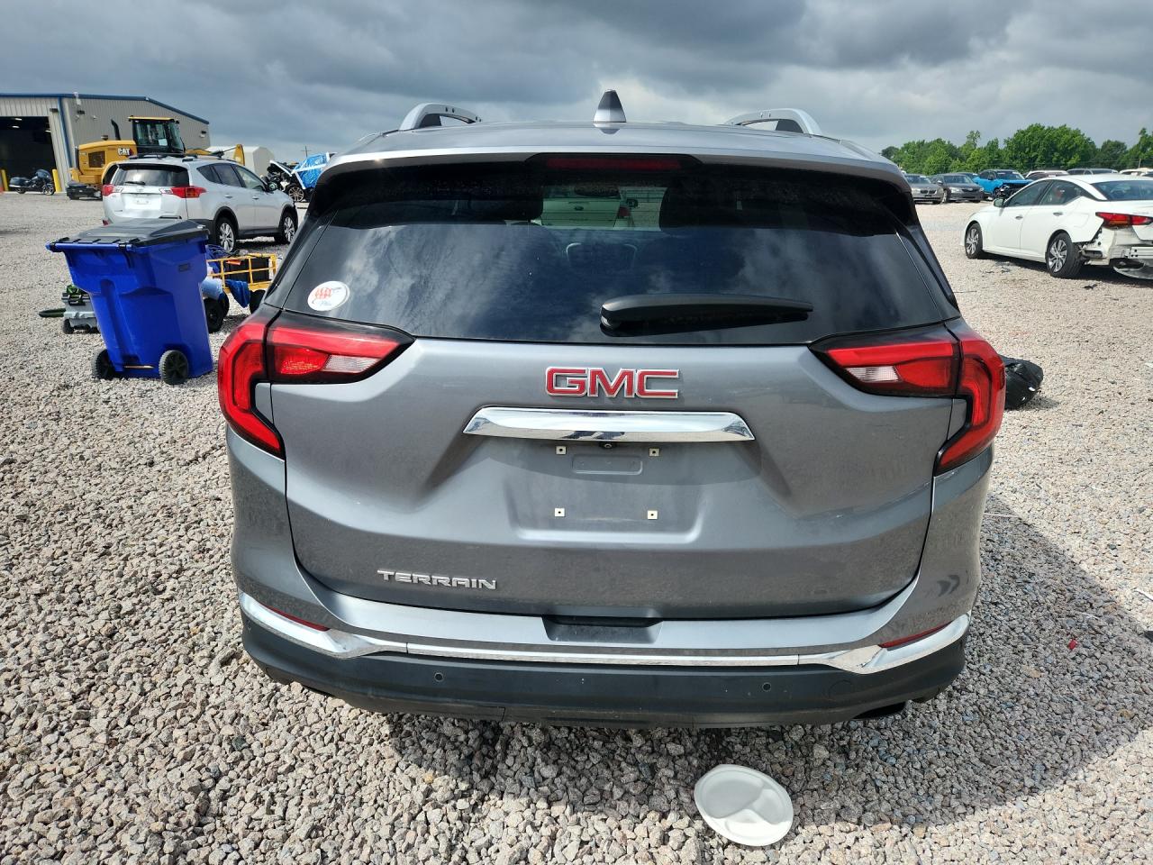 2019 Gmc Terrain Slt Серый vin: 3GKALPEX8KL310594