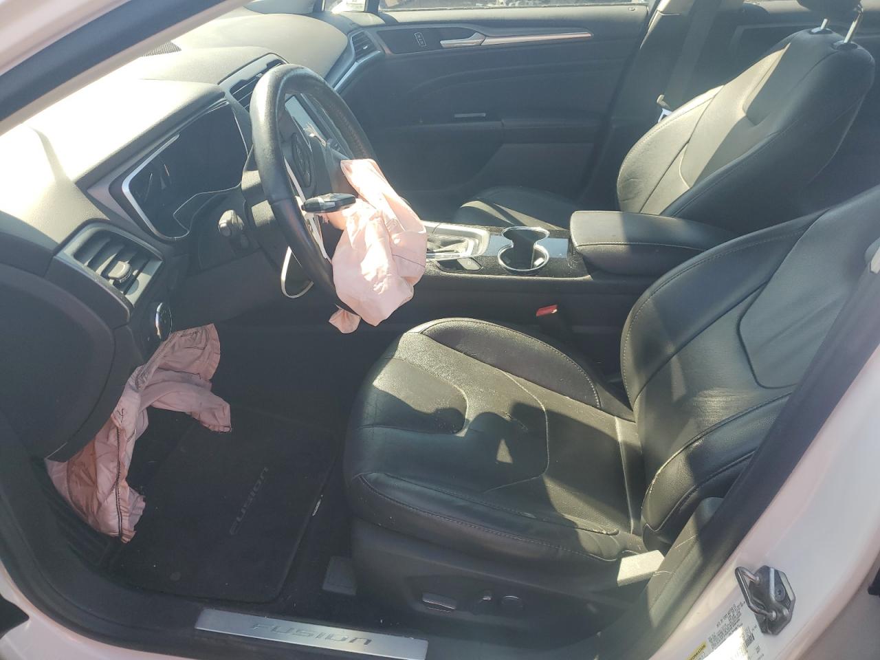 2014 Ford Fusion Titanium Phev Белый vin: 3FA6P0SU4ER382696