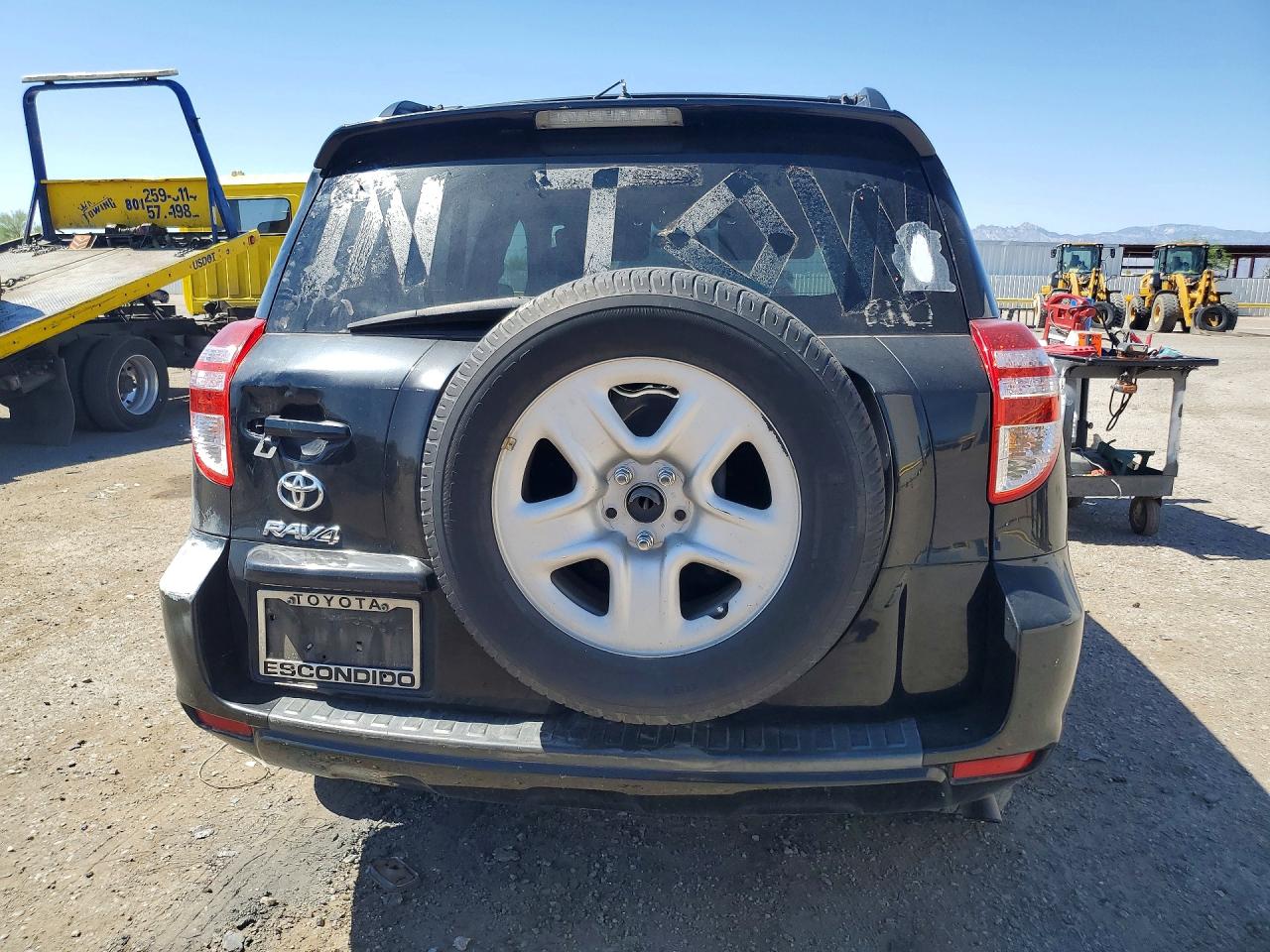 2011 Toyota Rav4 Base Black vin: 2T3ZF4DV3BW102510