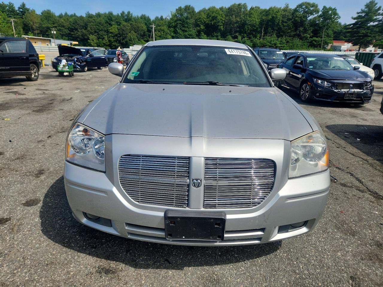 2007 Dodge Magnum Sxt Silver vin: 2D4FV47V27H772674