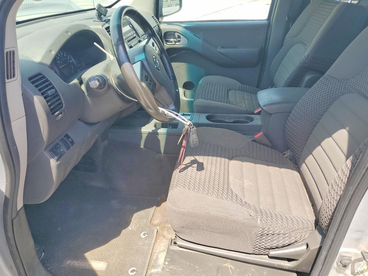 2011 Nissan Frontier Sv V6 Silver vin: 1N6AD0CW0BC408649