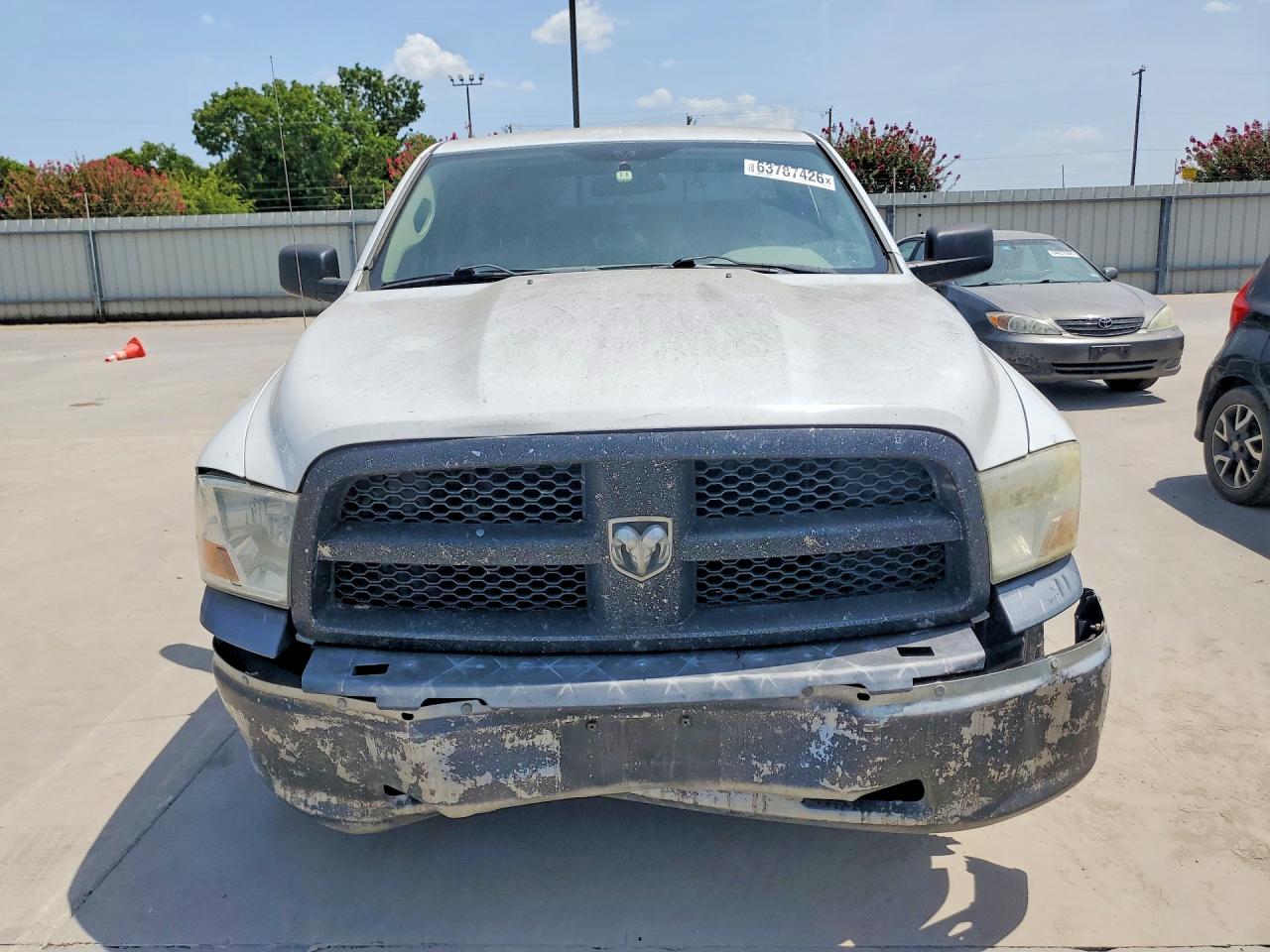2012 Dodge Ram 1500 St White vin: 3C6JD6DK2CG117402