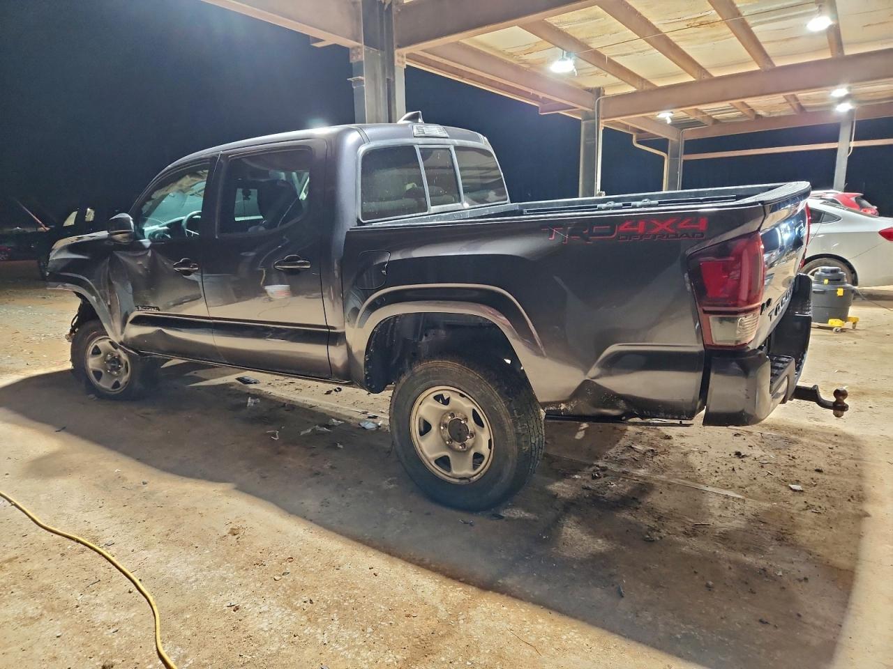 2021 Toyota Tacoma Double Cab Prerunner Long Bed Серый vin: 5TFCZ5AN2MX256597