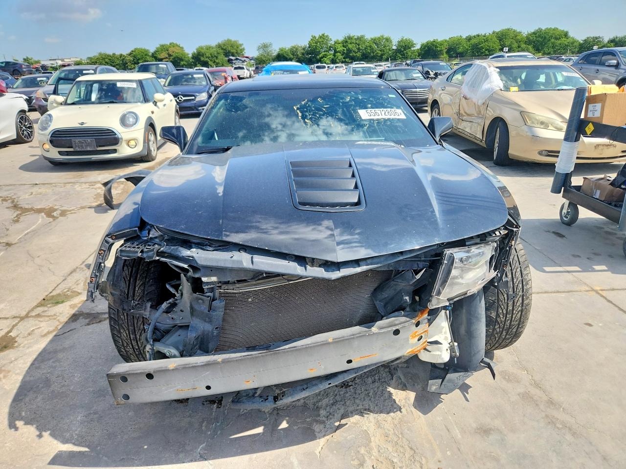 2015 Chevrolet Camaro 2ss Black vin: 2G1FK1EJ1F9164280