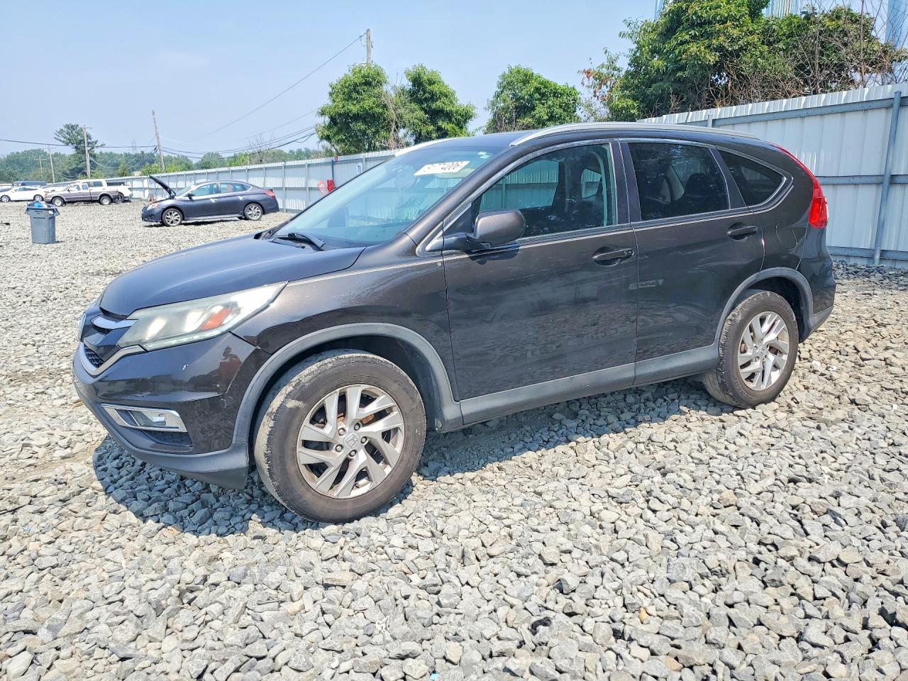 2015 Honda Cr-v Exl Charcoal vin: 5J6RM4H71FL095447