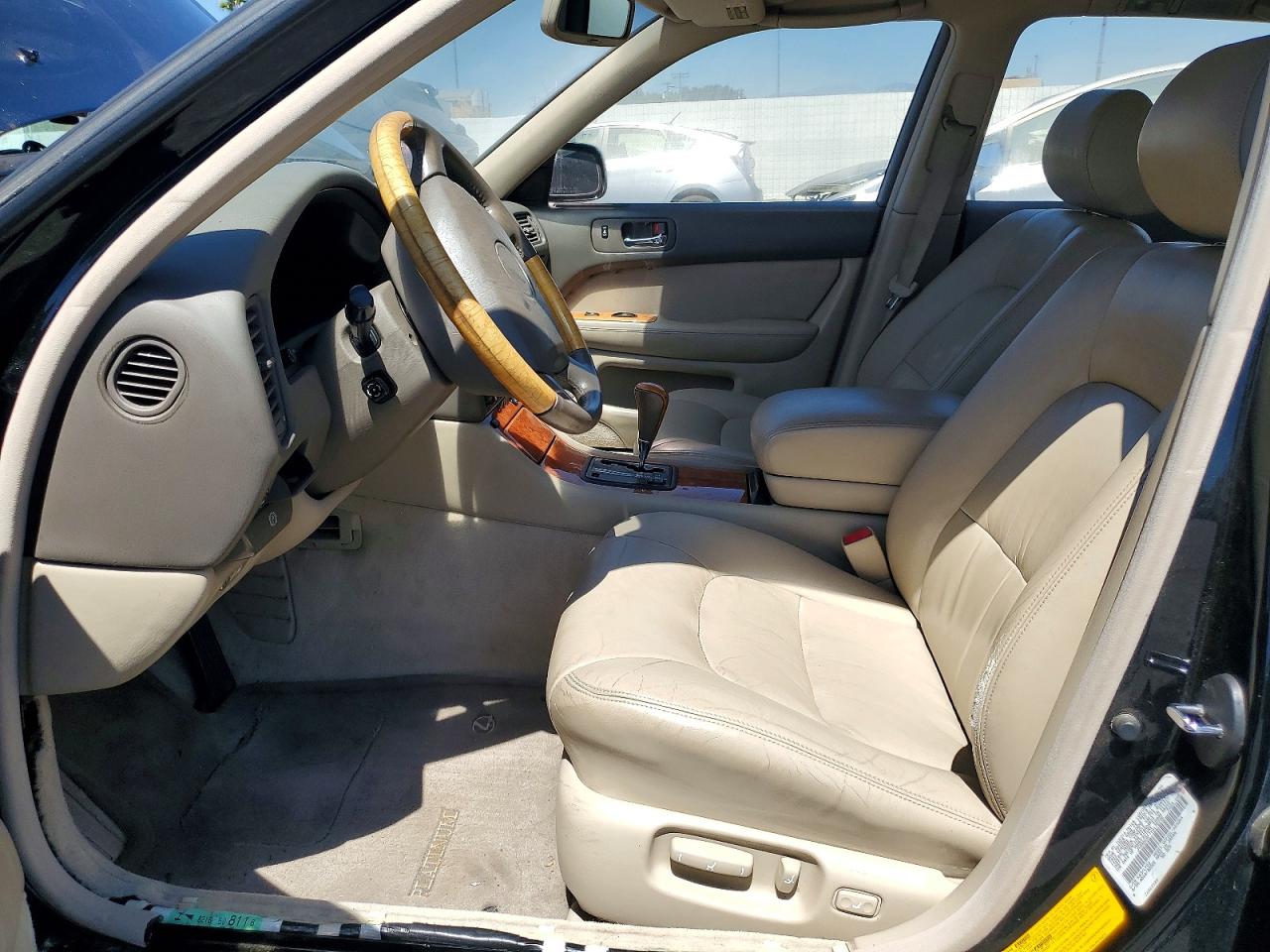 2000 Lexus Ls 400 Black vin: JT8BH28F7Y0176236