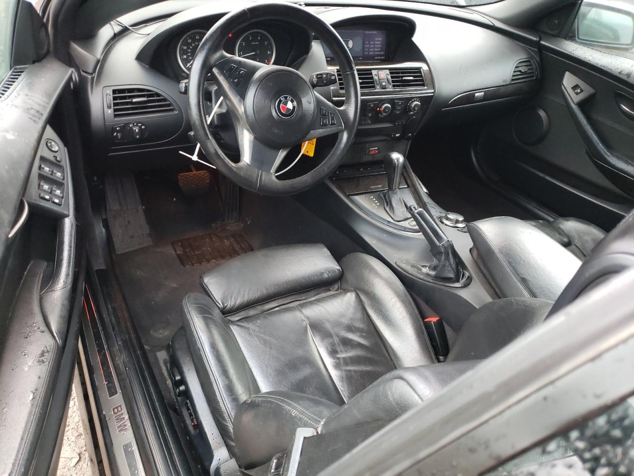 2006 Bmw 650 I Black vin: WBAEK13436CN75430