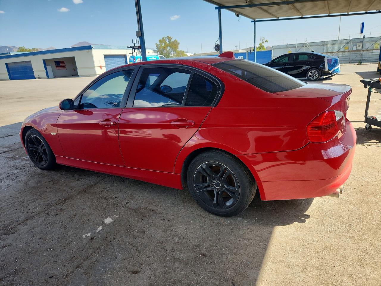 2008 Bmw 328 I Red vin: WBAVA37598NL56559