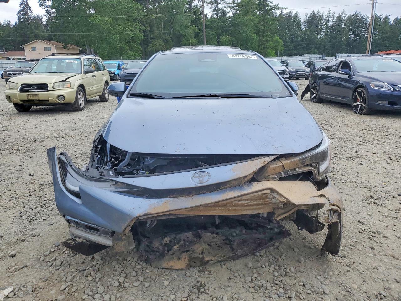 2024 Toyota Corolla Se Gray vin: 5YFP4MCE2RP178870