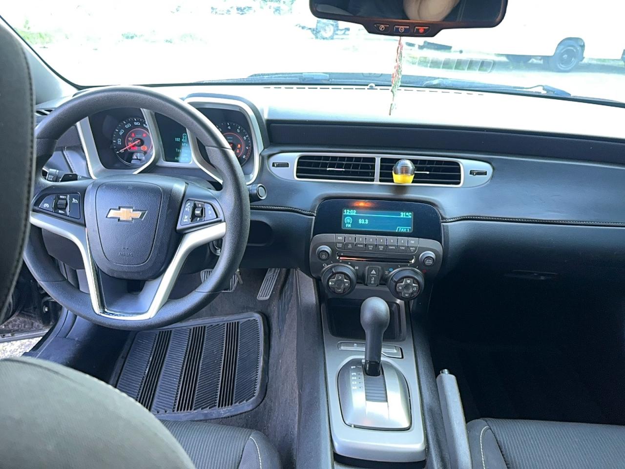 2012 Chevrolet Camaro Lt Black vin: 2G1FB3D36C9166648