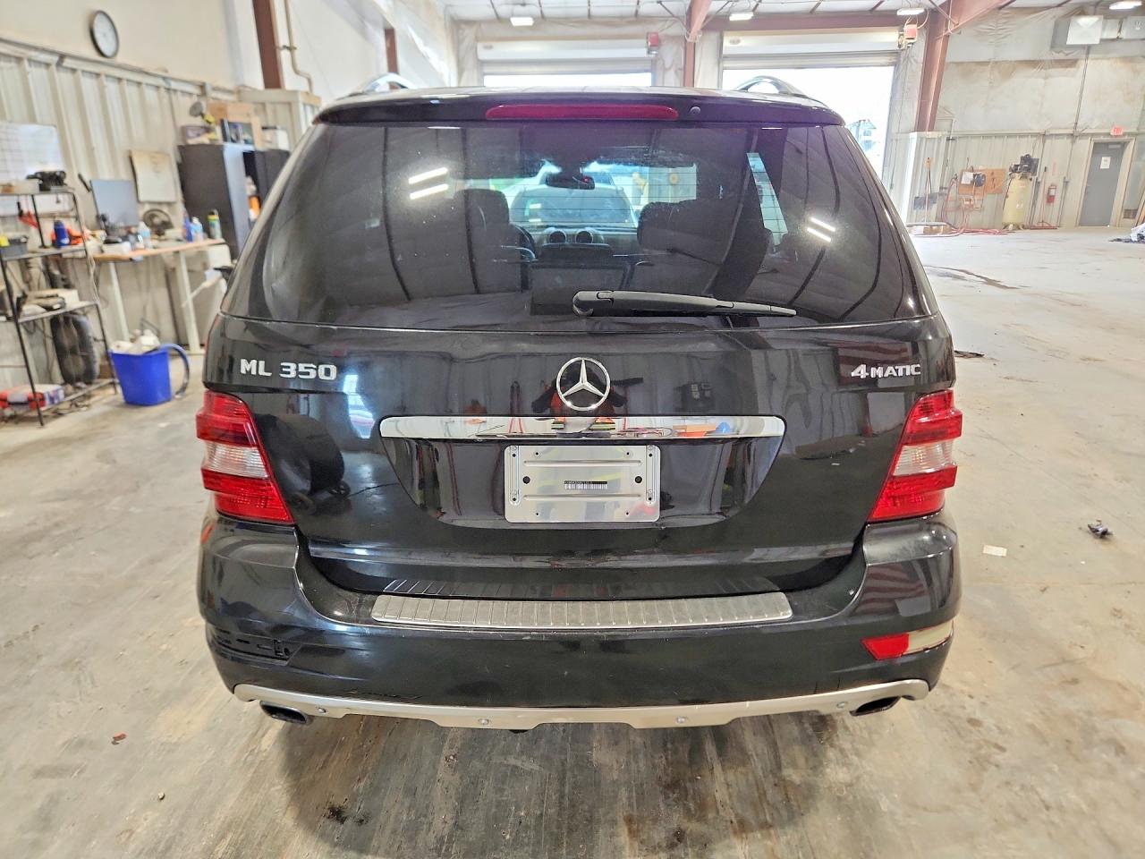 2011 Mercedes-benz Ml 350 4matic Black vin: 4JGBB8GB5BA717012