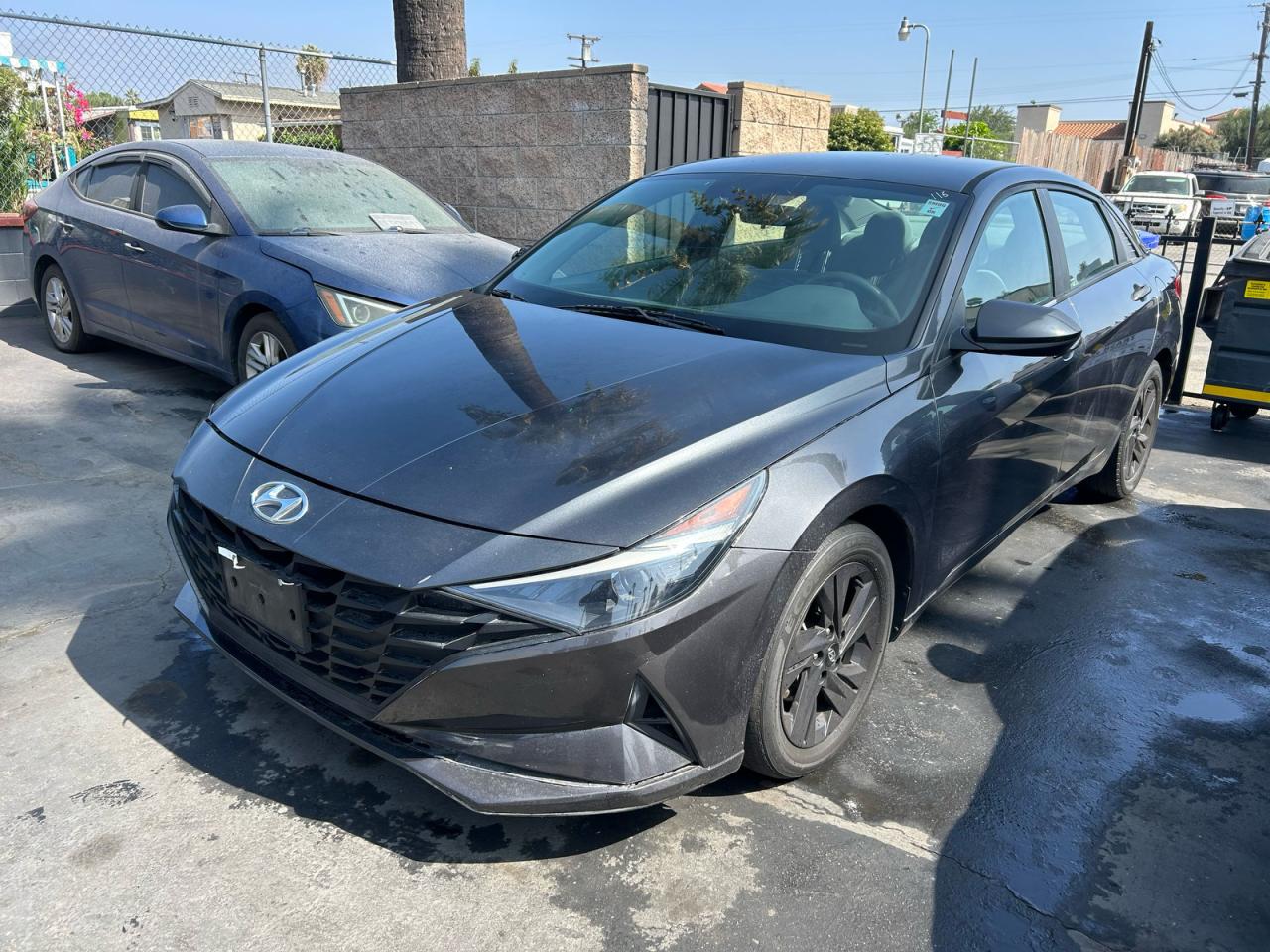2021 Hyundai Elantra Sel Gray vin: 5NPLM4AG8MH013446