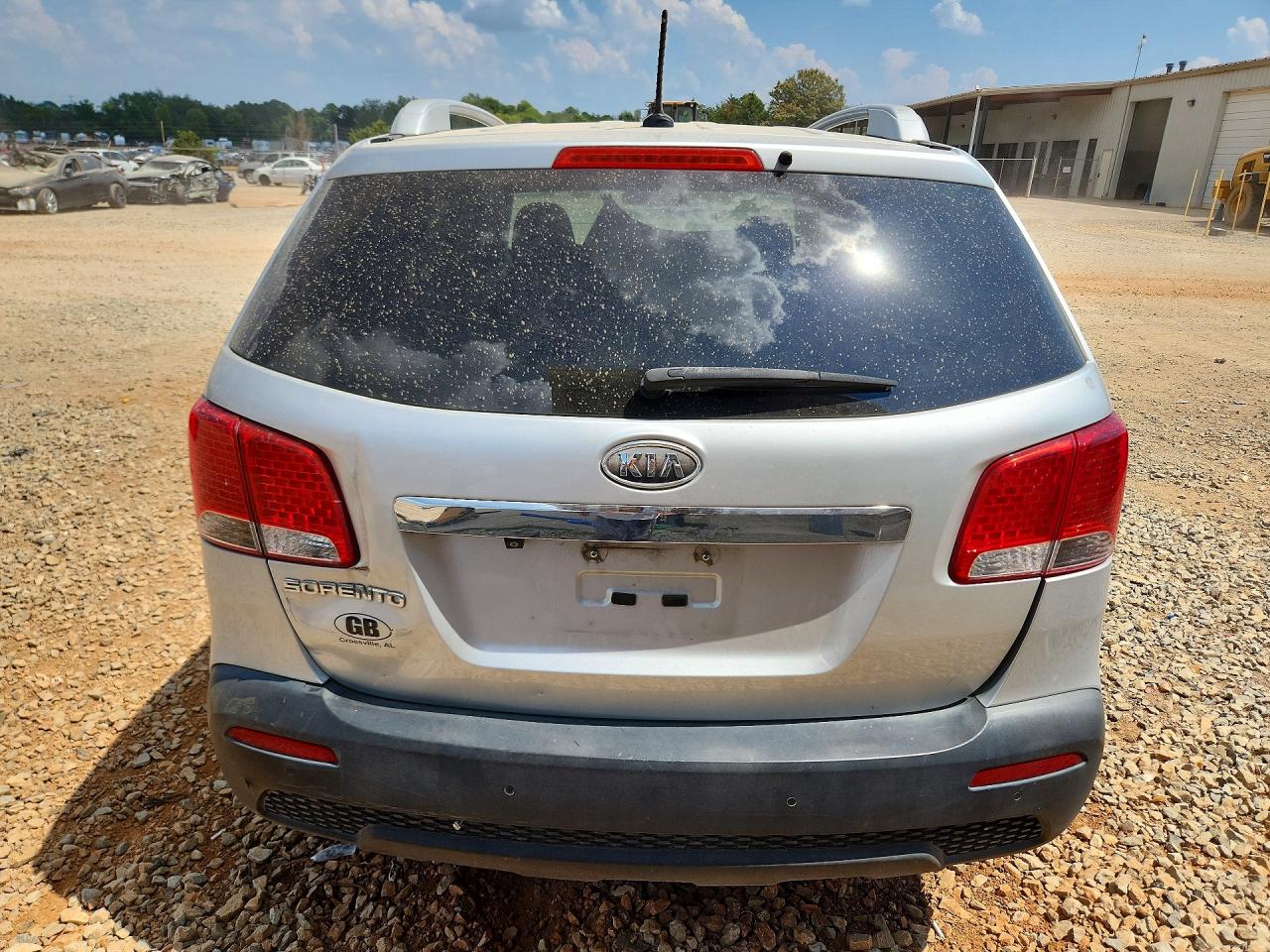 2013 Kia Sorento Lx Серебряный vin: 5XYKTDA66DG346970
